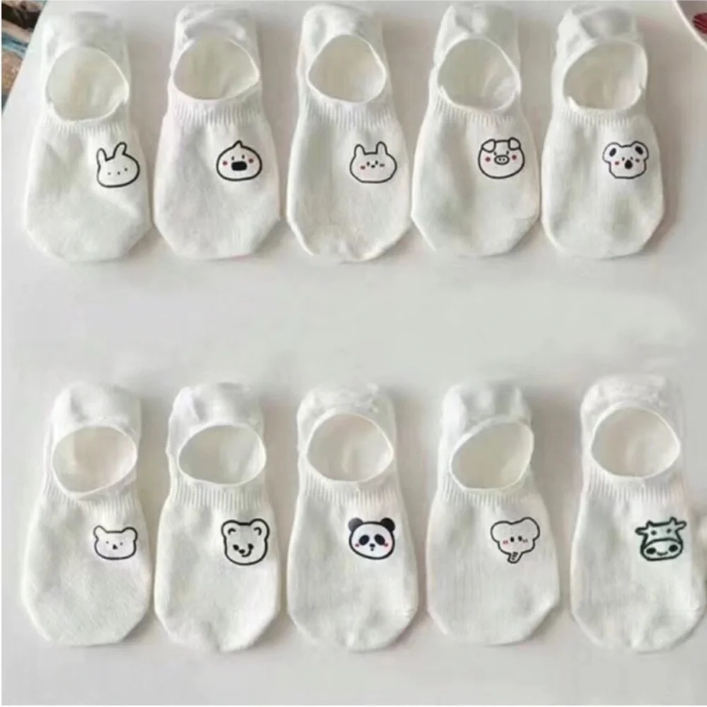 Women's Socks & Hosiery 10 Pairs Cute Print Soft & Lightweight Low Cut Ankle